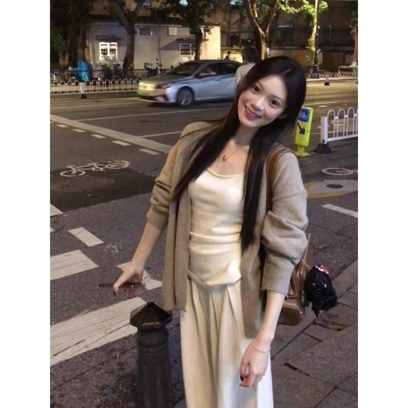 Koreanischer Stil Frühherbst Damen Strickjacke - Neuer Lässiger Vibe Pullover