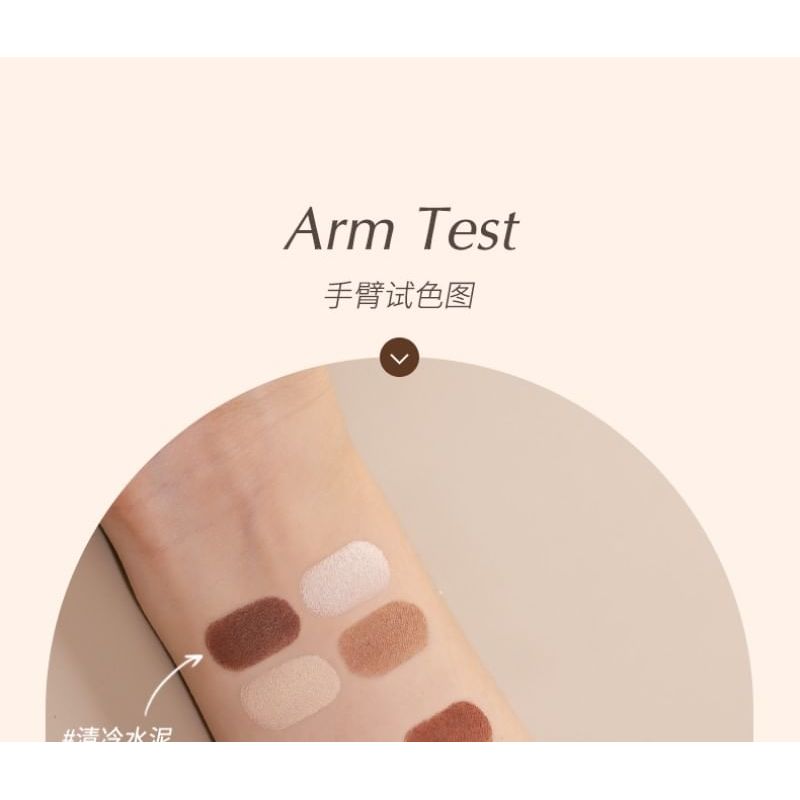 DANCING UP - Four Color Eye Shadow Disc - Pink