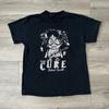 The Cure Robert Smith T-Shirt Herren L Schwarz Kurzarm Unisex T-Shirt