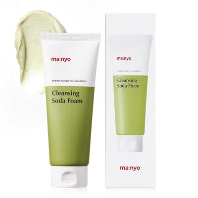 Soda Temizleme Köpüğü 150ml Yüz temizleyici Peeling Gözenek bakımı Nemlendirici Temizleyici manyo