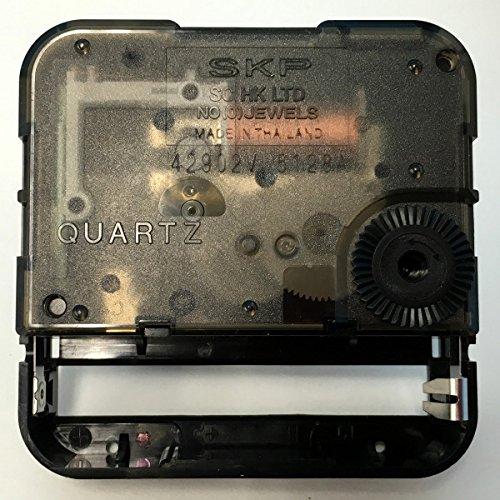 Ręcznie robiony mechanizm zegara, wskazówki zegara z krótkim wałkiem typu sweep, czarny i (cicho i pisz, Q-9)