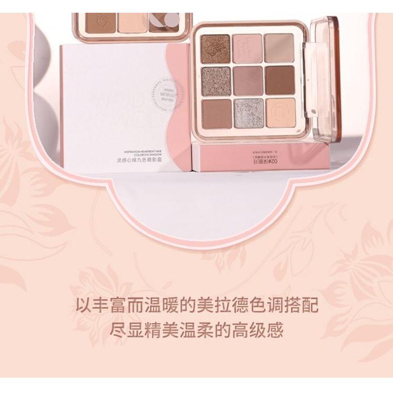 WODWOD - Inspirational Heartbeat 9-Color Eyeshadow - 3 Types