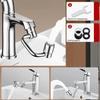 1/2Pcs 1080 Degree Rotating Faucet Extender Universal Faucet 4-Layer Filtration Protection Bathroom Sink Sprayer Attachment