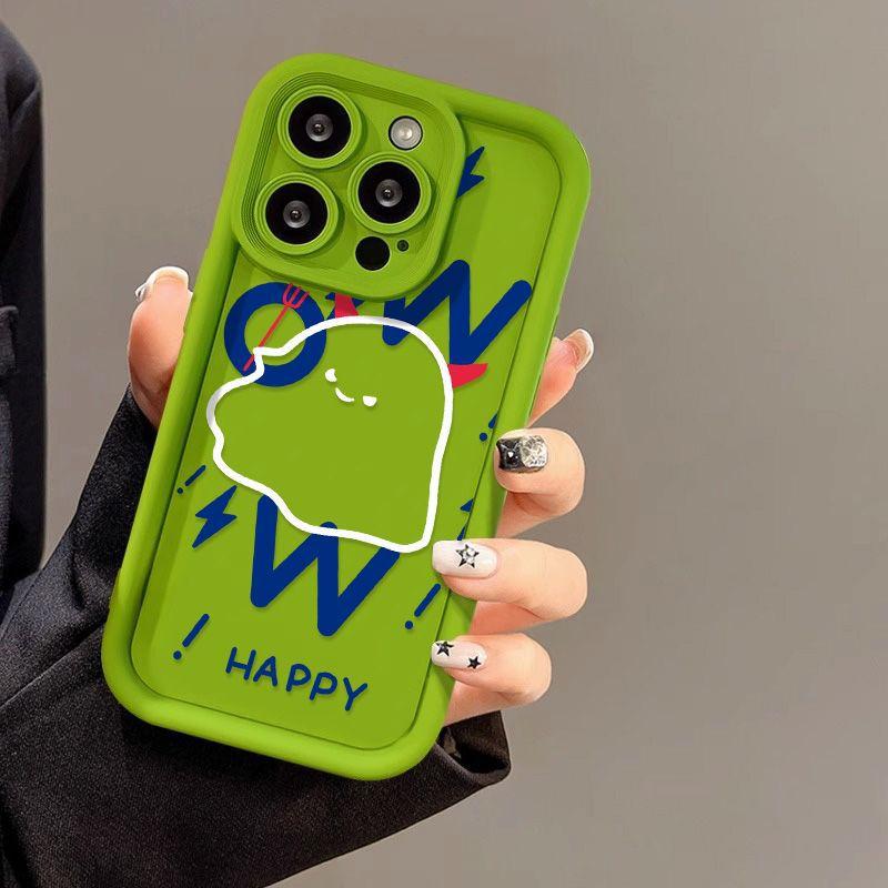Demon Ghost for iPhone17PorMax mobile phone case 14 Apple 13 matte 12/15 advanced hair generation