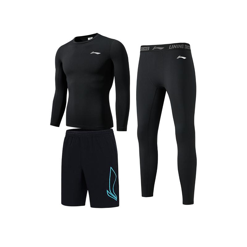 Li Ning Fitness Set Men's Black BJMB