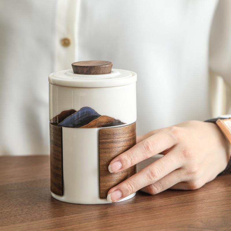 Suet Jade White Porcelain Teacup Medium And Outdoor Portable Tea Separation Cup Office Household Water Cup Ceramic Souvenir