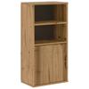 ODDA Side Table Cabinet 40 X 24 X 79 Cm Solid Pine Wood