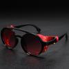 Polarized Night Vision Windproof Sand Glasses Retro Outdoor Riding Sunglasses Pilot Driving Sunglasses Hiking Glasses