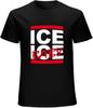 Ice Ice Baby Vanilla Ice Hip Hop Rap T-shirt a maniche corte Nere