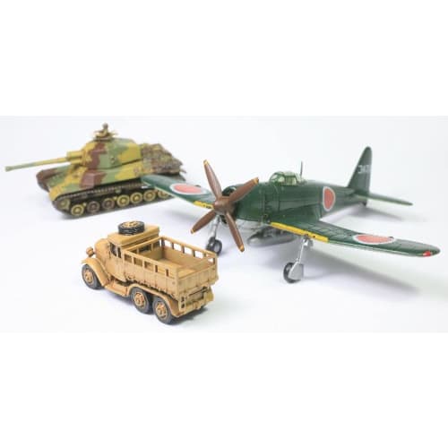 Beaver Corporation 1/144 Japanese Army Weapons Series 2: Reppu and Type 4 Medium Tank 3D Printer Kit BELK144006