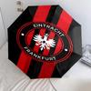 1 PC Automatic Folding Umbrella - Frankfurt Football Pattern Portable Foldable Design With 8 Ribs Christmas Birthday Gifts