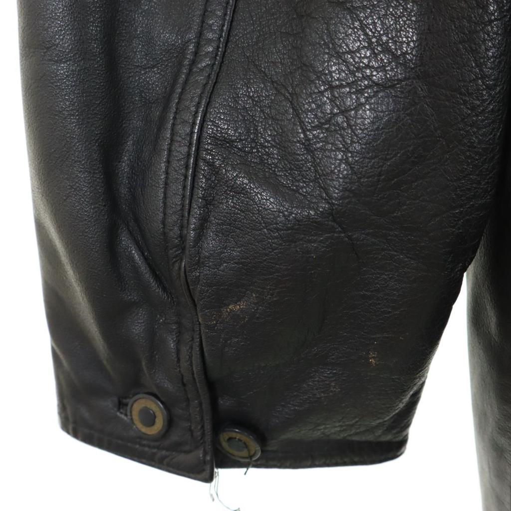 MANPHOTO Leather Jacket M Black Men's Used