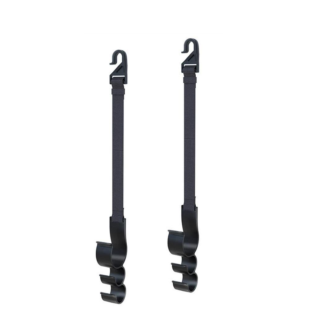 Hook For Headrests For Car, Hook For Headrest Holder Three Multifunction Car Storage Headrest Hanger Purse Hanger Coat Purse ,Adjustable Length 2pc