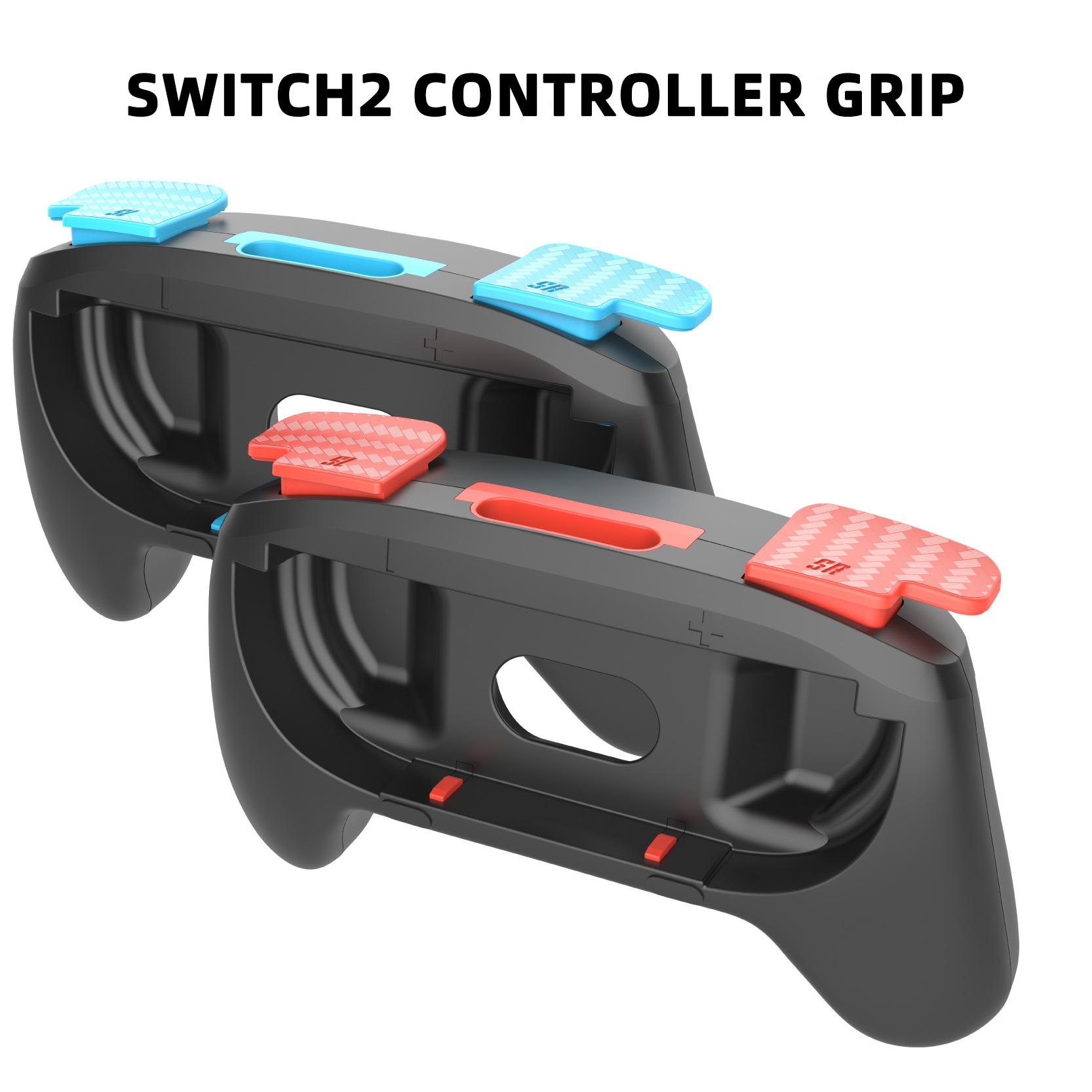 

2pcs Hand Grip for Switch 2 Joy-Con Controller Left Right Gamepad Joystick Wear-Resistant Grip Holders for Nintend Switch 2