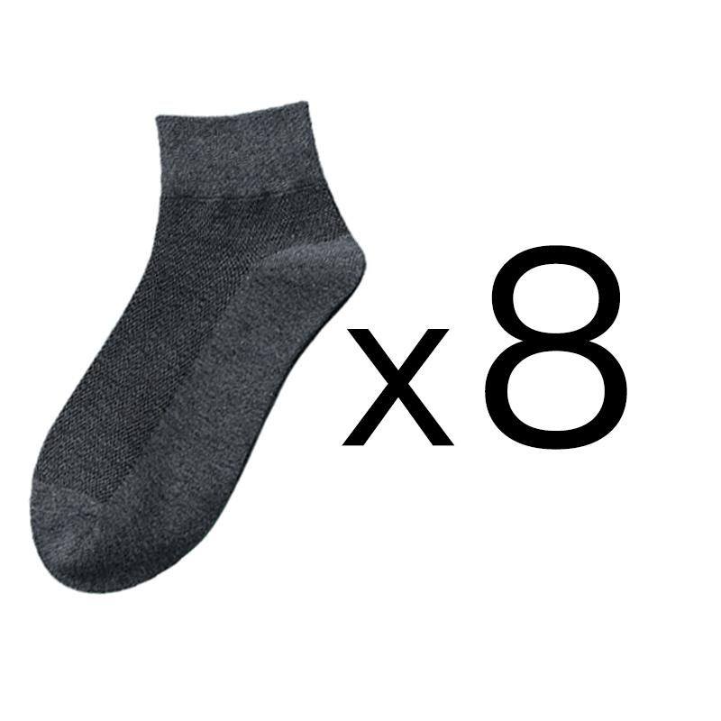 8 Paare/Lot Herren Knöchel Baumwollsocken Hohe Qualität Lässig Atmungsaktiv Männlich Bequem Business Weich Einfache Mode Socken