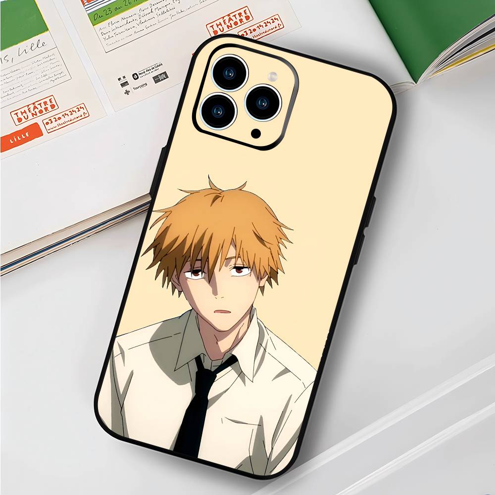 Denji Chainsaw Man For Iphone 17 Air 16 Pro Max 15 14 13 Full Cover Anti-Shock MagSafe Cover