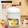 Shaved Ice Machine Home Small Manual Ice Crusher Hand-Shake Ice Sand Hail Ice Ice Breaker To Make Continuous Sand Ice