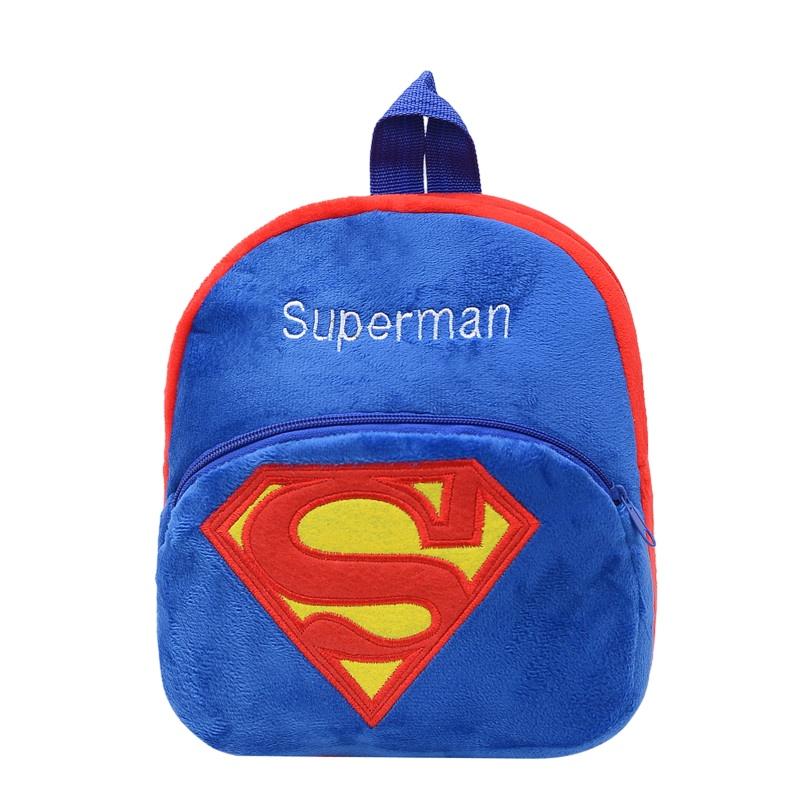 Cute Baby Children Plush Backpack Cartoon Anime Korean Version Kindergarten Early Education Shoulder Bag Anti-theft Shockproof 20*25cm