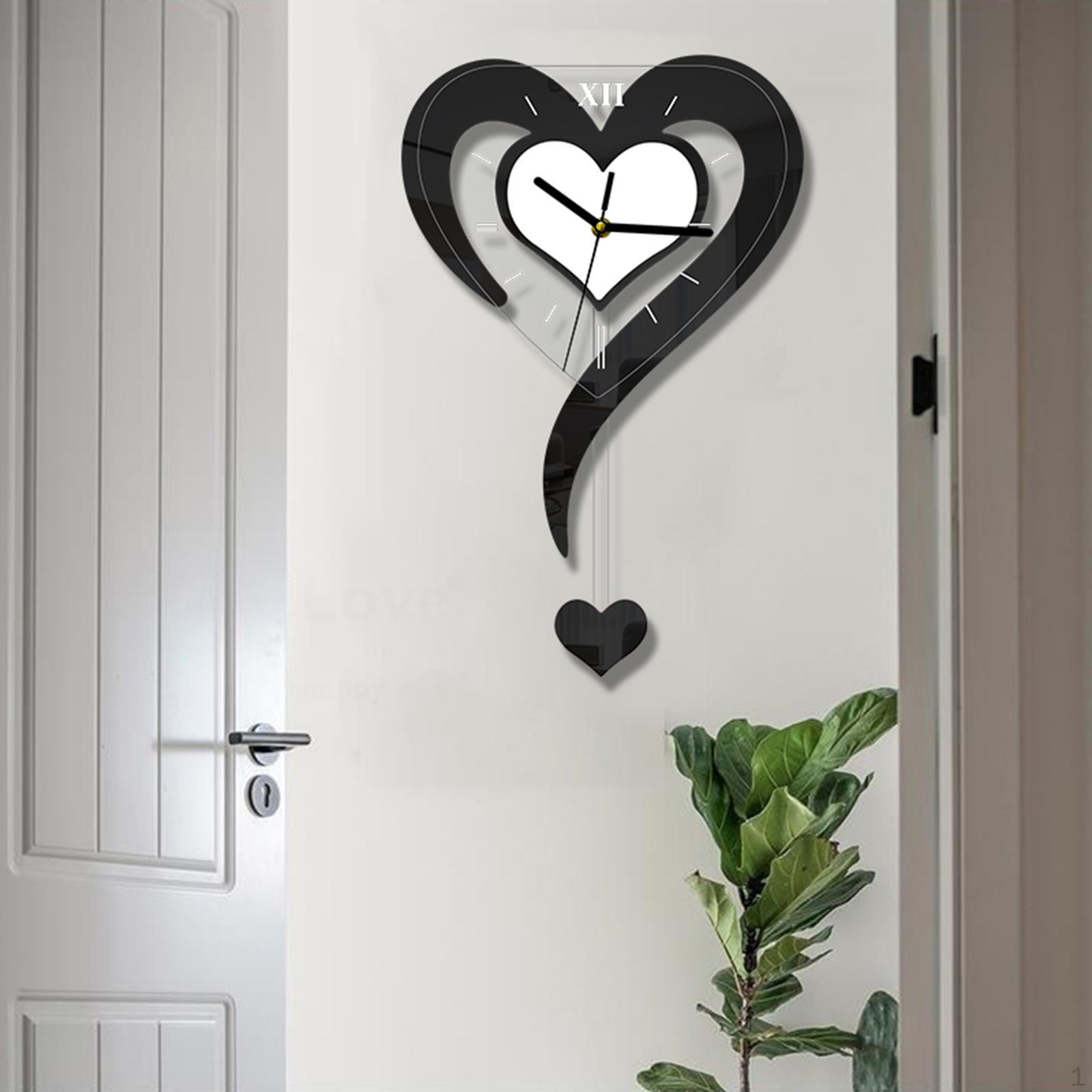 

Часы Бесшумные Легкие Стильные Многофункциональные Настенные Акриловые для Кухни Домашнего Декора