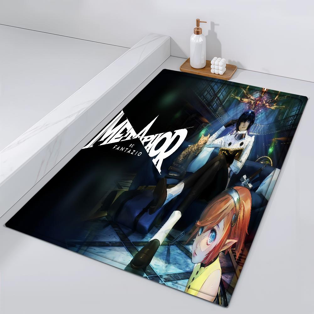 

Door ReFantazio Mat M-Metaphor Bedside Entrance Bath Game Floor Decoration Corridor Door Mat Carpet Living Room Playing Balcony 40cm x 60cm
