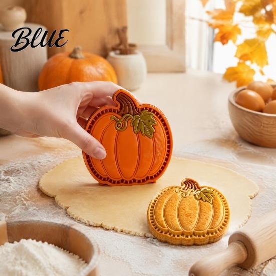 Jedno Naciśnięcie Formka do Mini Pierogów Ręcznych na Jesień Święto Dziękczynienia Praska do Ciasta DIY Kieszonkowa Forma do Pieczenia z Lisem Indykiem Sową Dynią Liściem Szyszką,