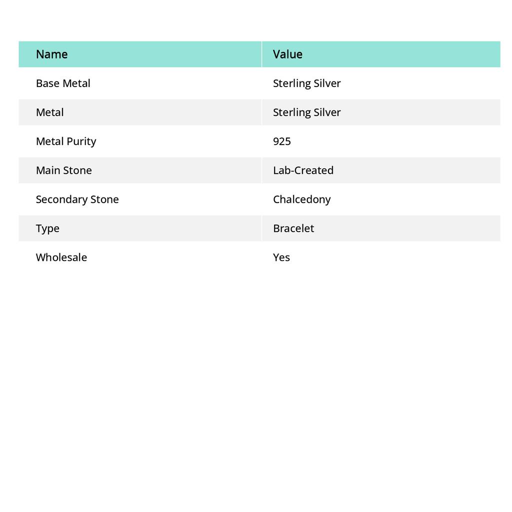 Ruby Fuchsite, Chalcedony Gemstone 925 Sterling Silver Jewelry Bracelet 8" Z5C04