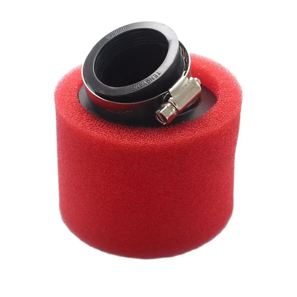 1Pcs Black Red Foam Air Filter 35/38/40/42/45/48mm Straight Elbow Dirt Pit Parts Universal Sponge Cleaner Air Filters 7