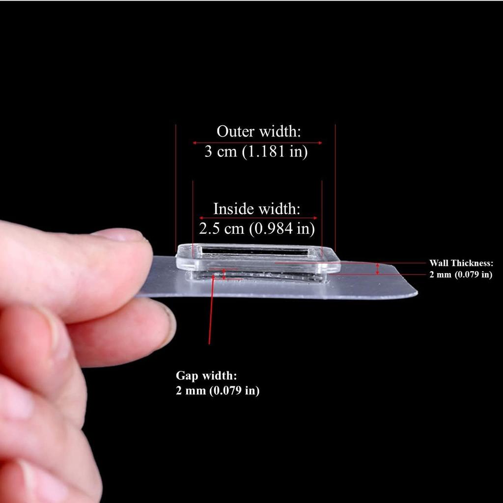 12 PCS Wall Mounted Replacement Sticky pads for Kitchen Bathroom Shower Caddy Organizer Rack Holder Nail Free Adhesive Hooks (Square)