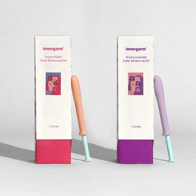 Innergam Aroma Inner Balancing Gel 6 συσκευασιών, 2 τύπων, επιλέξτε 1 (ροδάκινο / λεβάντα)
