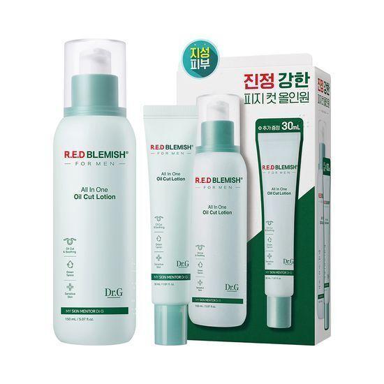 Dr.G Red Blemish for Men All-in-One Oil Cut Lotion 150ml (3 types) (single item/free gift)