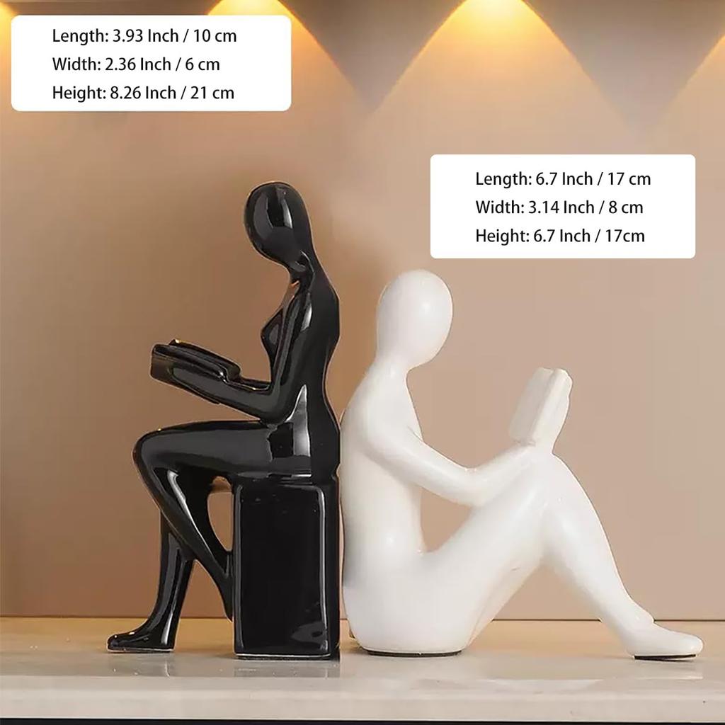 Light Luxury Ornaments High-end Modern Bookends Character Ornaments Home Furnishings Offices Study Decorations