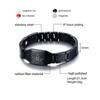 Men's Carbon Fiber Magnetic Therapy Elemental Bracelet Arthritis Pain Relief Health Energy Bio Magnetic Male Gift