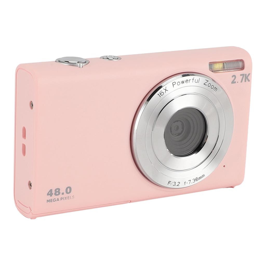 Digital Camera 2.7K 48MP Portable Vintage   Camera Auto  Camera with 2.8inch   Screen for Students Adults Girls