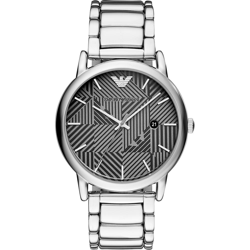 

Emporio Armani Historical Collection Black Stainless Steel Bracelet Men s Quartz Watch AR11134 чёрный