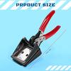 2” x 2” Passport Die Cutter Punch, Handheld Paper Photo Picture Cutter, Metal Passport Cutter, ID Die Cutter, Hardened Steel Dies, Business Cards