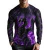 Best-selling Men's Long-sleeved T-shirt, Trendy Brand Men's Clothing, New Spring-autumn Outfit, Men's Rugged Shirt, Trendy Style