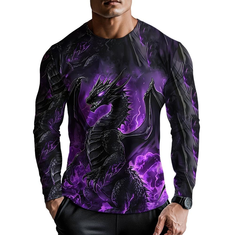 Bestseller Herren Langarm-T-Shirt, trendige Marke Herrenbekleidung, neues Frühling-Herbst-Outfit, robustes Herrenhemd, trendiger Stil