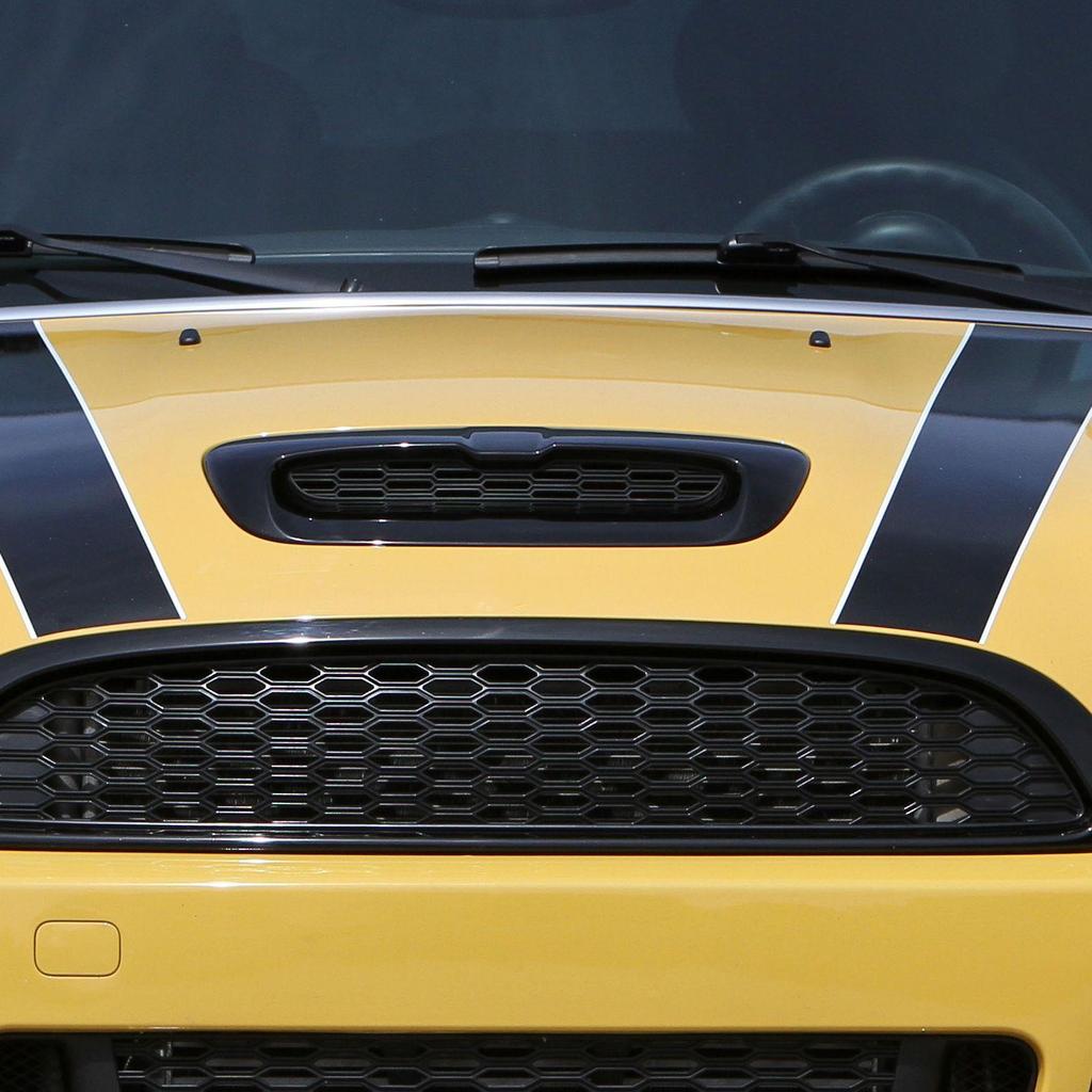 Car Front Engine Hood Grille Bright Black Bonnet Air Vent Grill Replacement For Cooper S R56 R55 R57 R58 R59