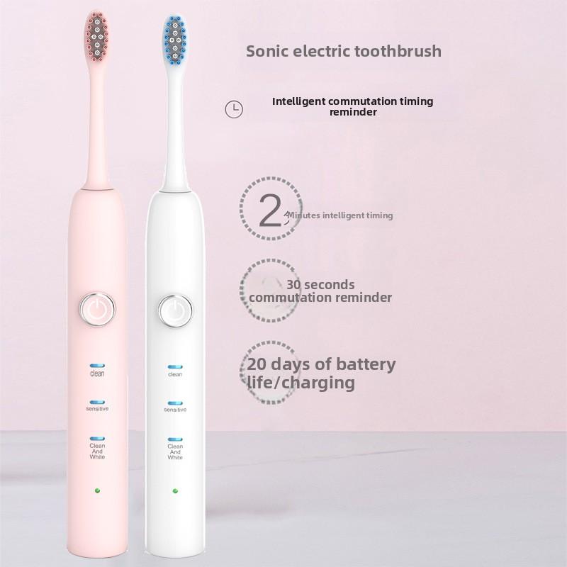 Electric Toothbrush Ultrasonic Adult Couple Wireless Rechargeable Soft-bristled Automatic Toothbrush