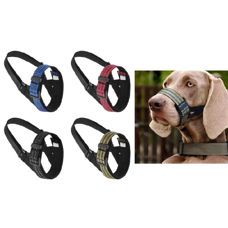 Adjustable Dog Muzzle for Medium Large Breeds Prevents Chewing