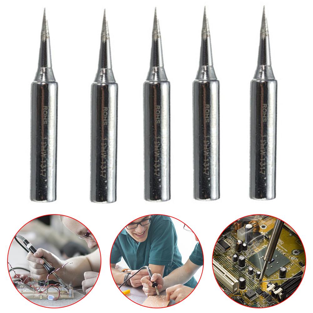 5PCS/Set Soldering Iron Tip 900m-T-I Weller Welding Tool Lead Free Soldering Iron Head Bit Soldador Tools 936 937 Tips