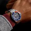 Seiko Prospex Series Waterproof 200M Solar Quartz Movement Stainless Steel Watch Men Watches Blue SNE595P1