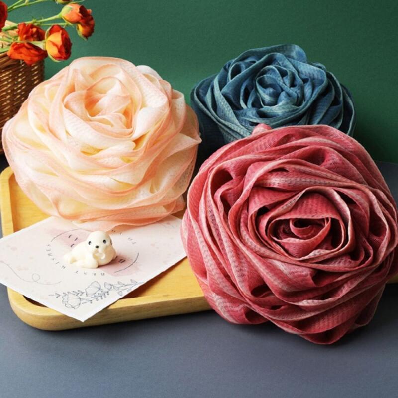 Bath Spa Shower Ball Foam Bath Me Shower Sponge [WBDC20C] Peach Pink