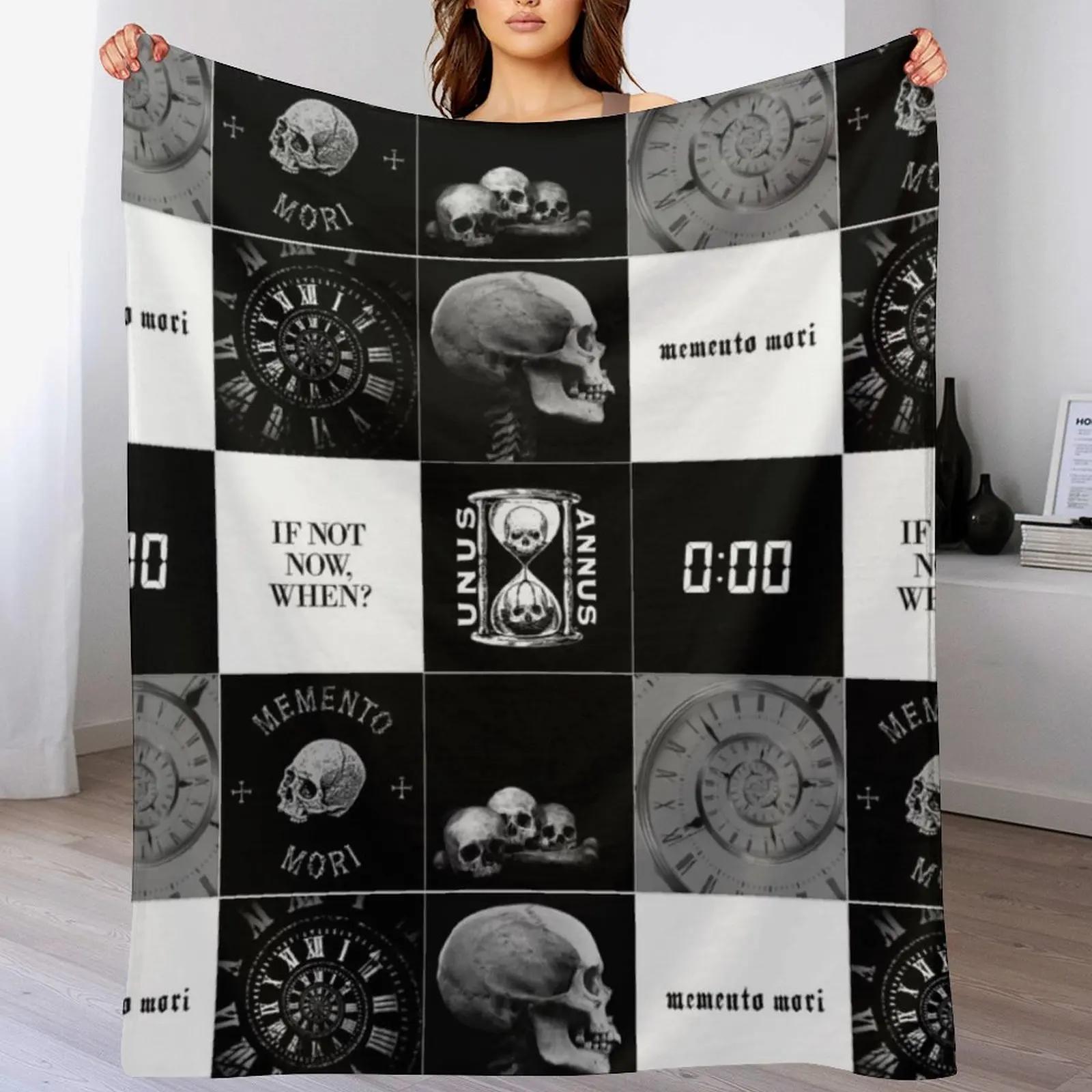 

Unus Annus Mood board design Throw Blanket Soft Warm Blanket Gift for Grandparents 102x76cm(40x30in)
