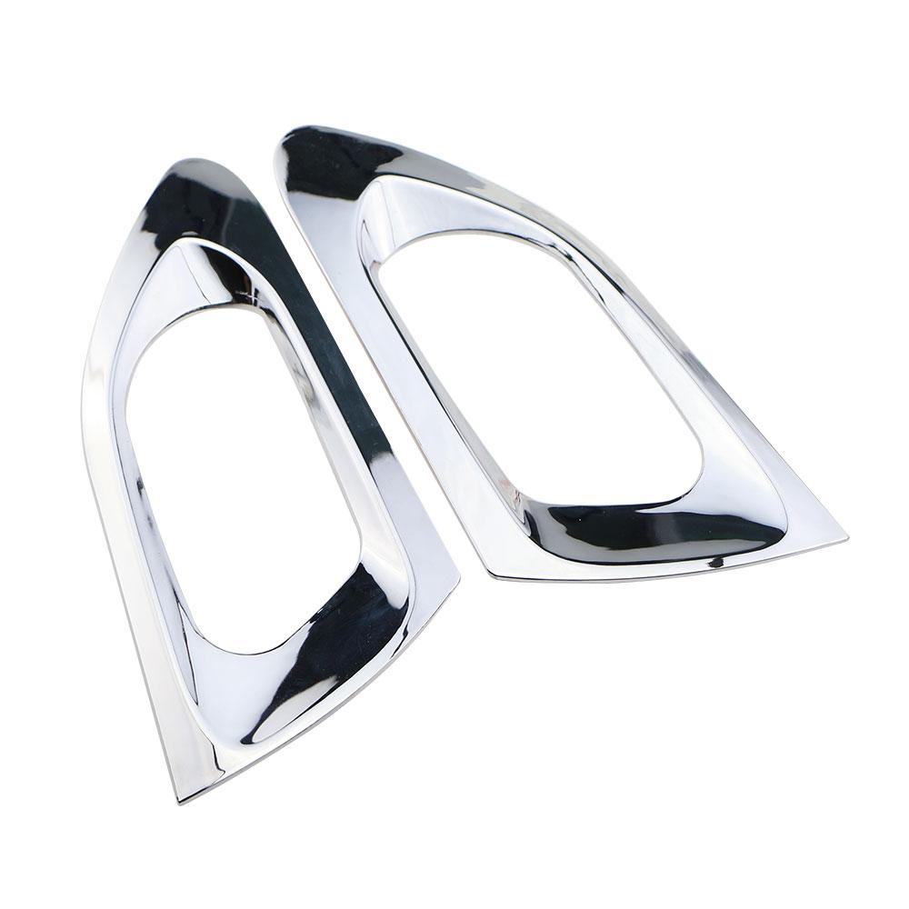 ABS Chrome Silver Inner Door Handle Cover Protection Trim Sticker for Peugeot 2008 2014 2015 2016 2017 2018 Accessories