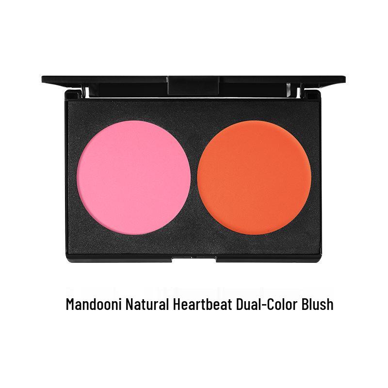 Dual-Color Highlight & Contour Palette with Matte and Cream Options