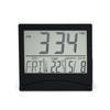 Digital LCD Folding Desktop Travel Alarm Clock Calendar Temperature Snooze Clock