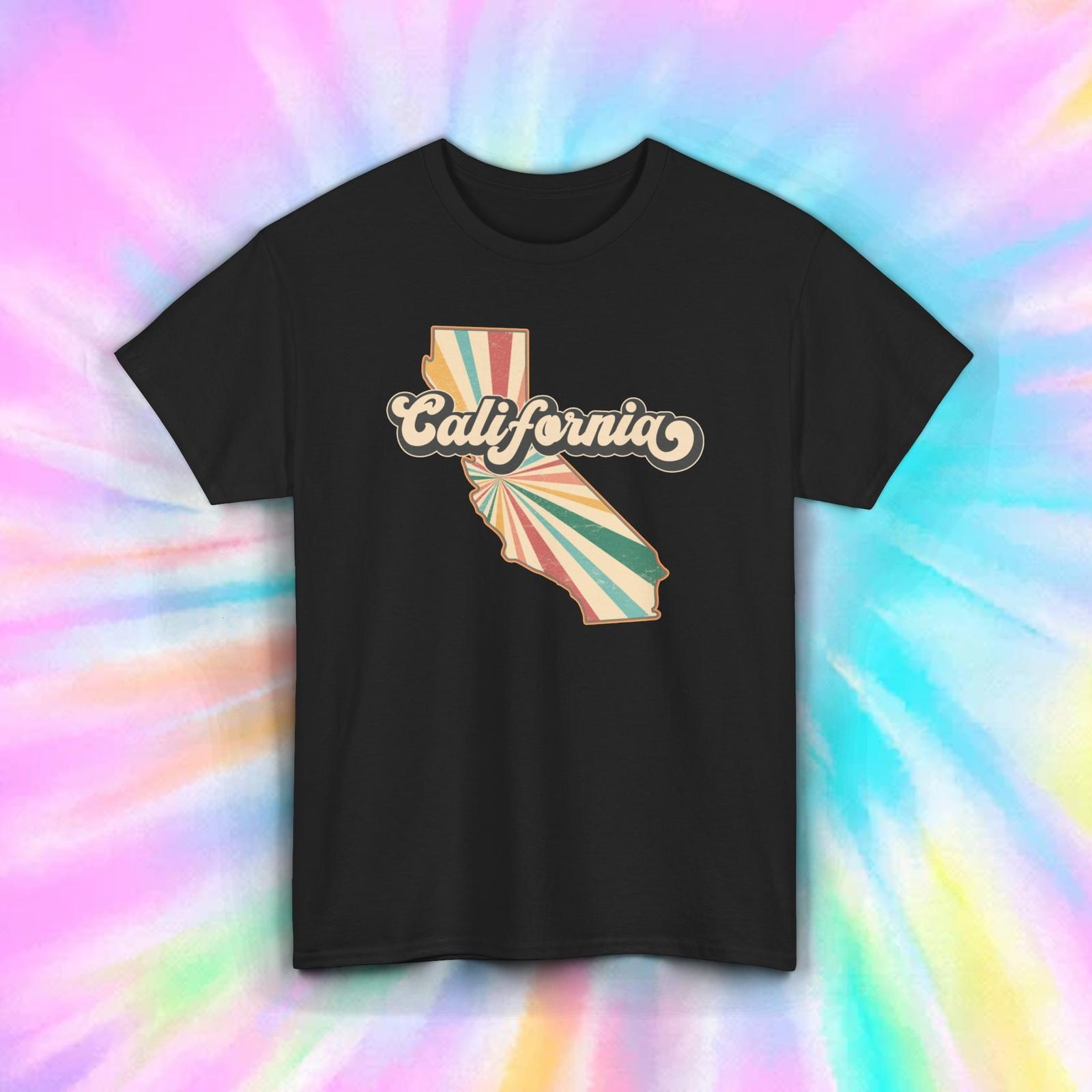 California Retro T-Shirt | Vintage California Graphic Tee | S-5XL XL