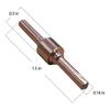 A84X-50Pcs Plasma Cutter Consumables Torch Tip Electrode Nozzles Kit For PT-31 JG-40 WSD-LG40 Fit CUT 50D 50 40 Plasma Cutter