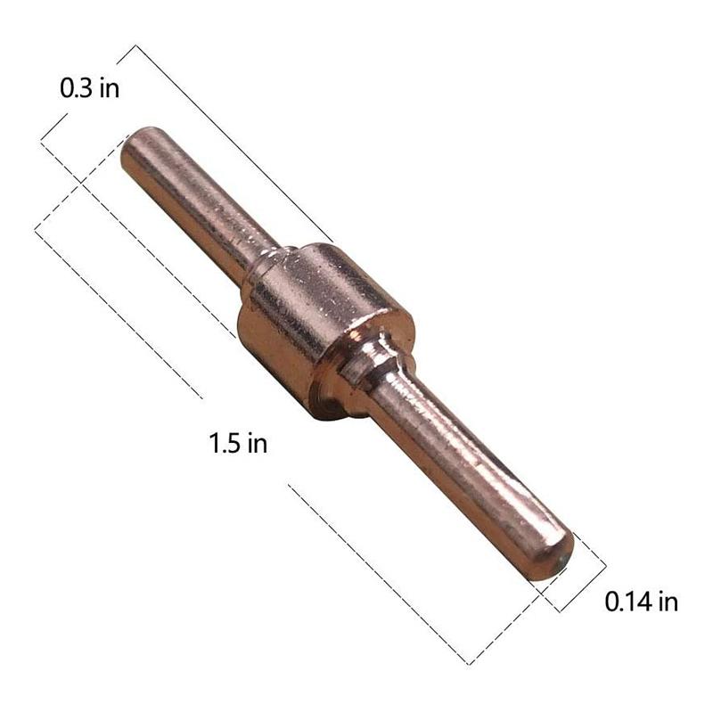 A84X-50Pcs Plasma Cutter Consumables Torch Tip Electrode Nozzles Kit For PT-31 JG-40 WSD-LG40 Fit CUT 50D 50 40 Plasma Cutter